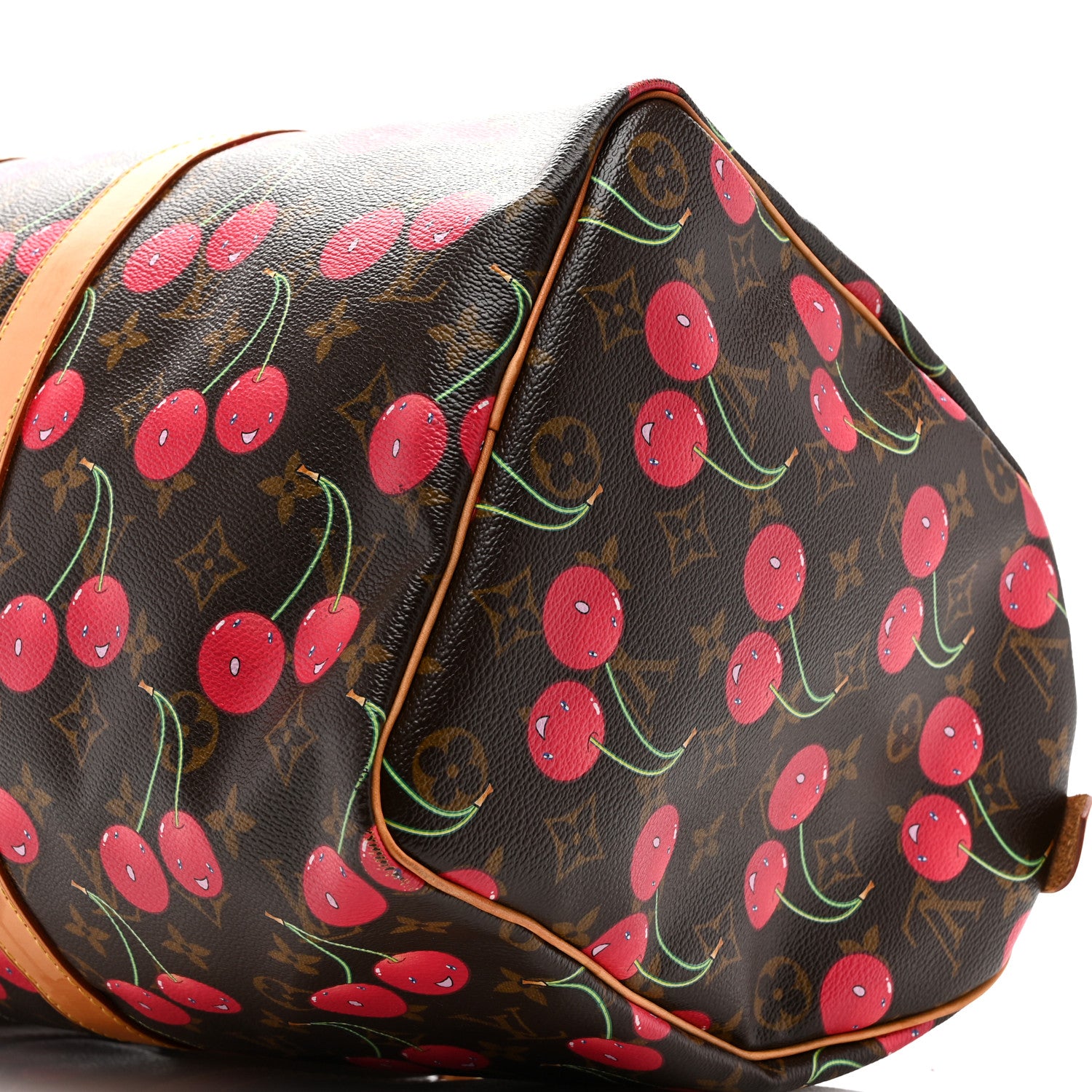 Louis Vuitton Monogram Cerises Keepall 45 9 of 13