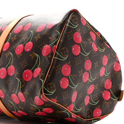 Louis Vuitton Monogram Cerises Keepall 45 9 of 13