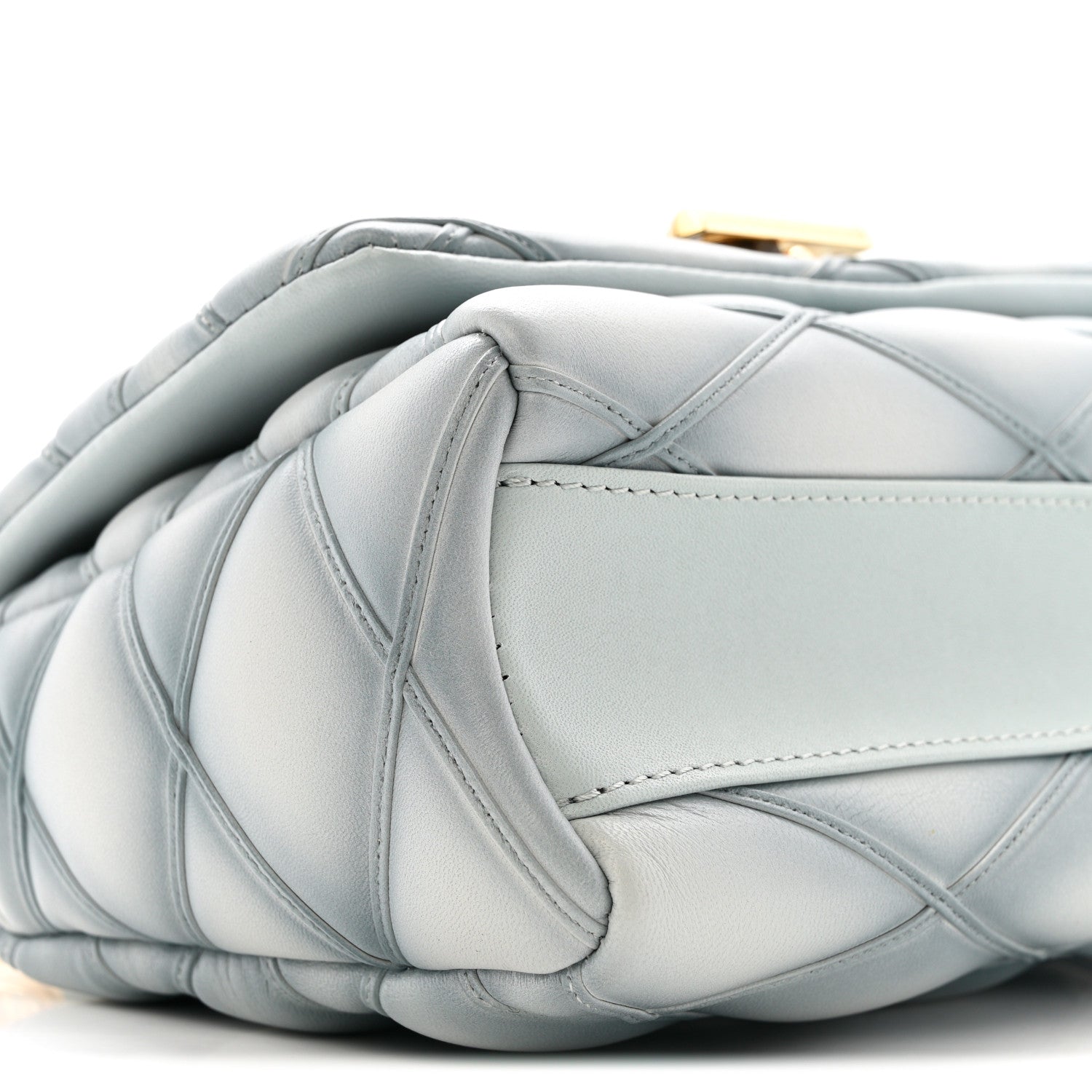 Louis Vuitton Lambskin Malletage GO-14 MM Ecume 9 of 10