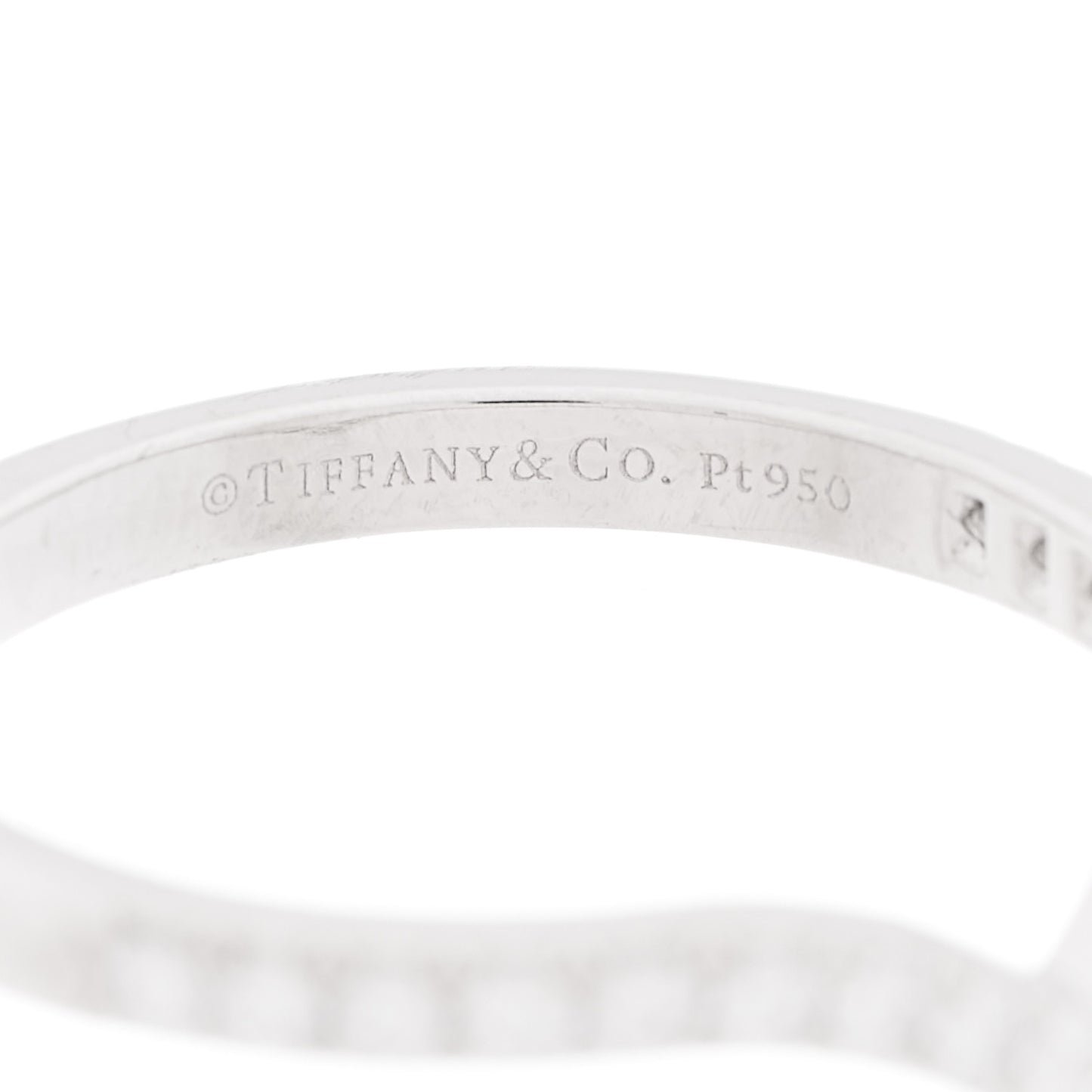 Platinum Diamond Soleste V Band Ring 47 4