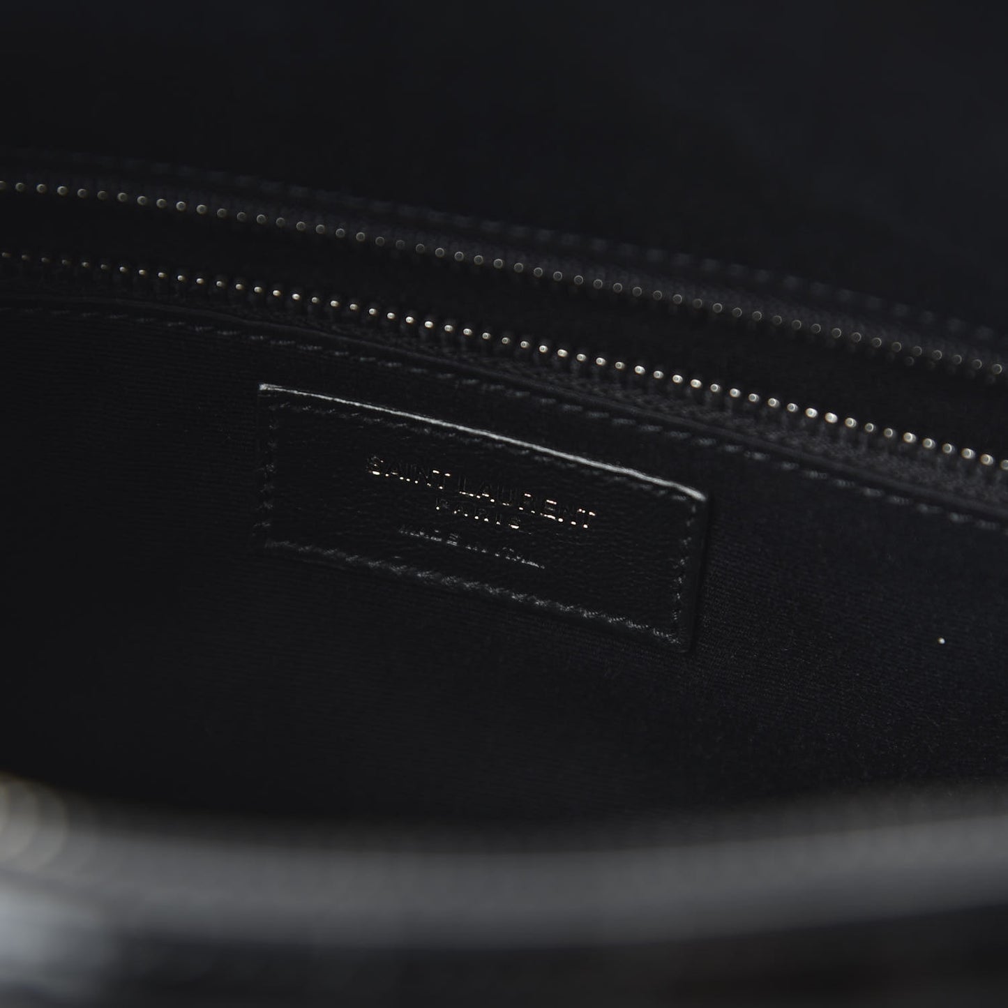 Calfskin Crocodile Embossed Duffle Bag Black