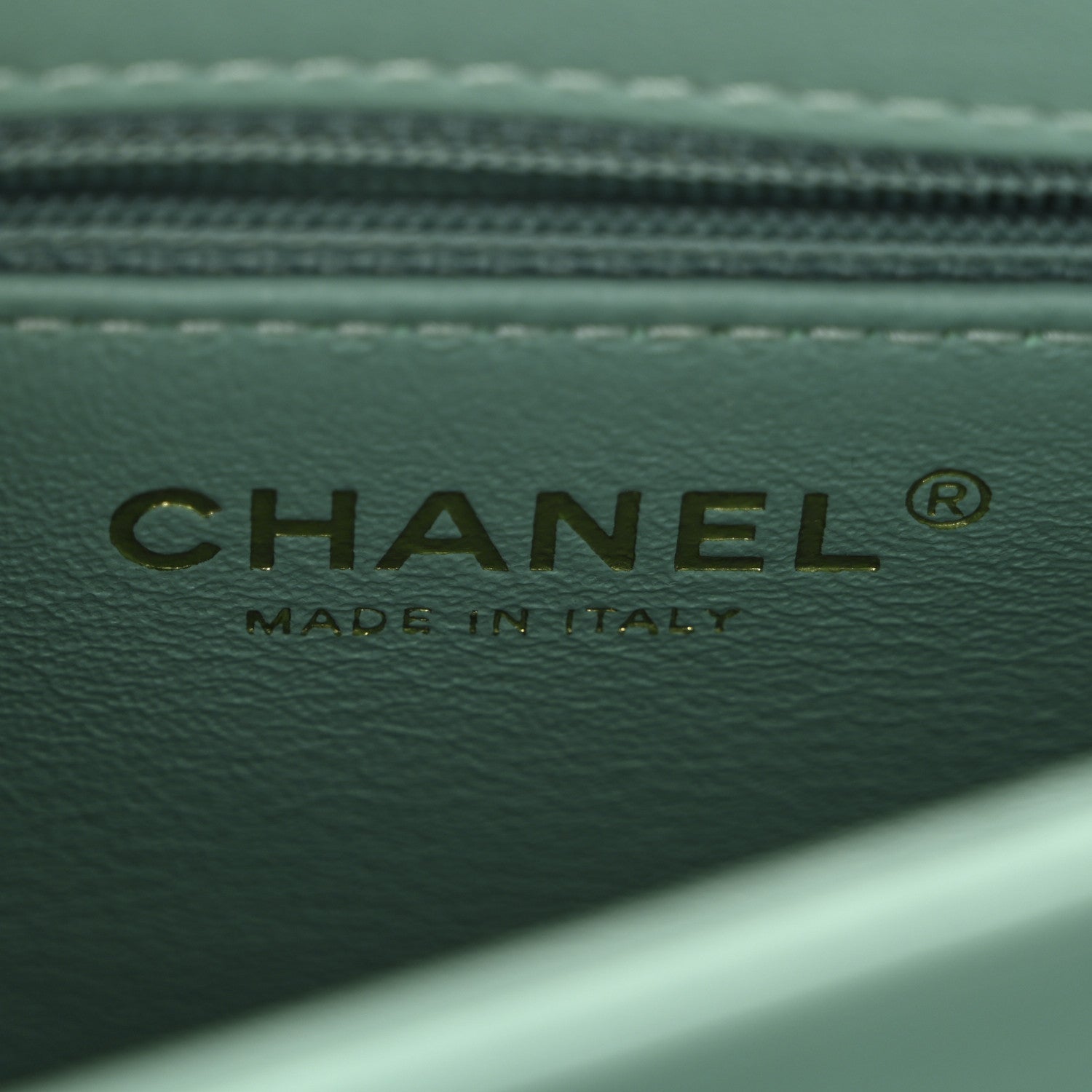 Chanel Lambskin Quilted Small Trendy CC Flap Dual Handle Bag Turquoise 6 of 15