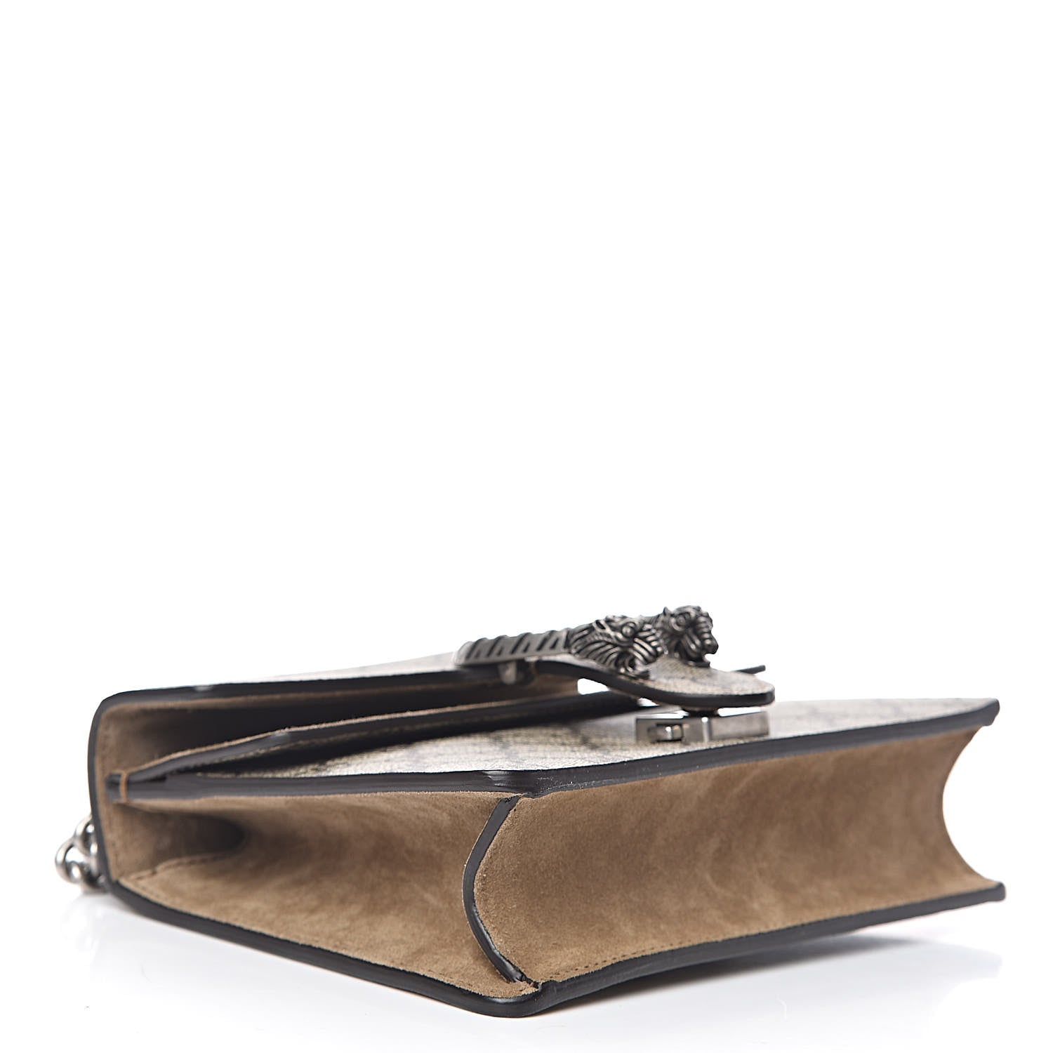 Gucci GG Supreme Monogram Mini Dionysus Shoulder Bag Taupe 4 of 10