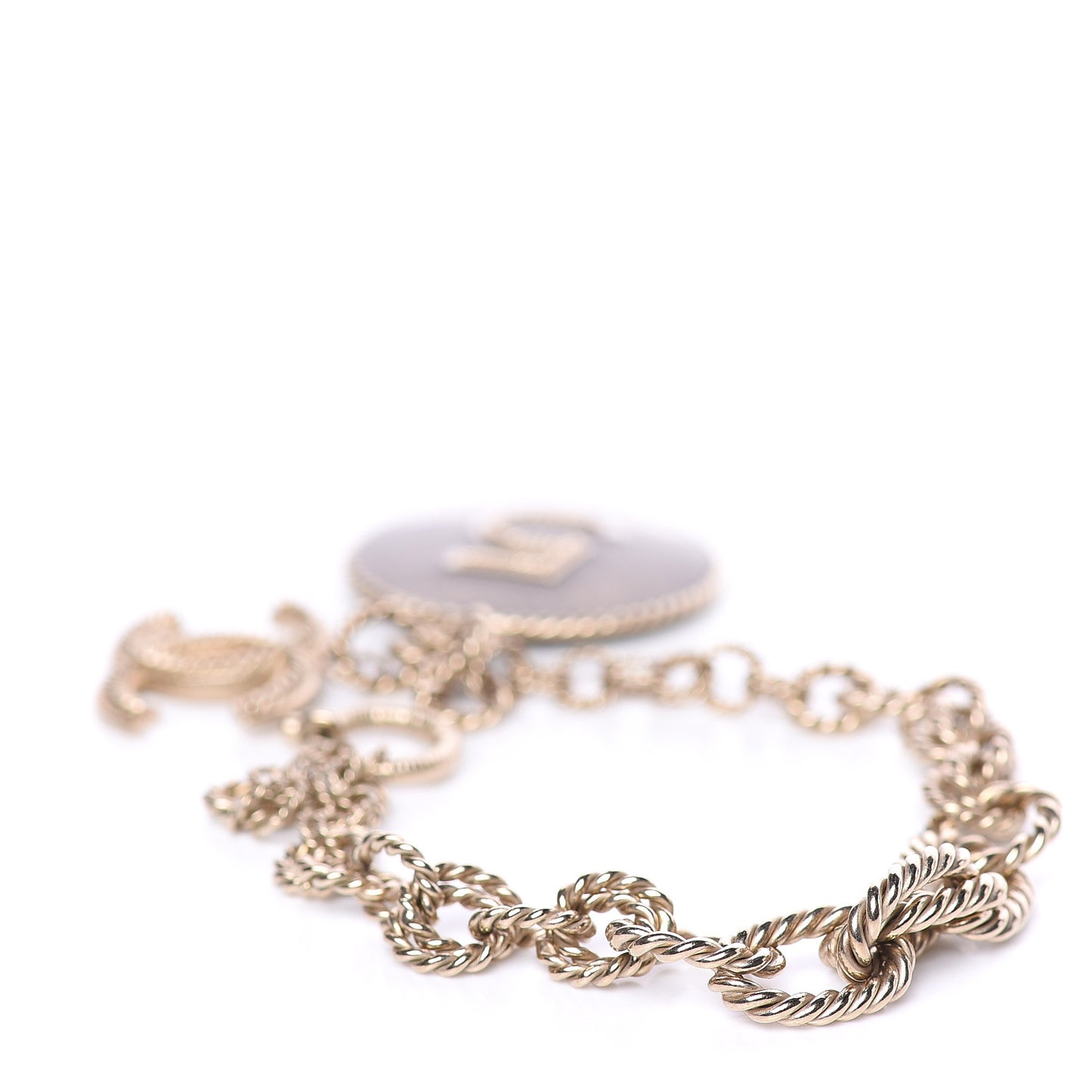 CC N°5 Medallion Bracelet Gold
