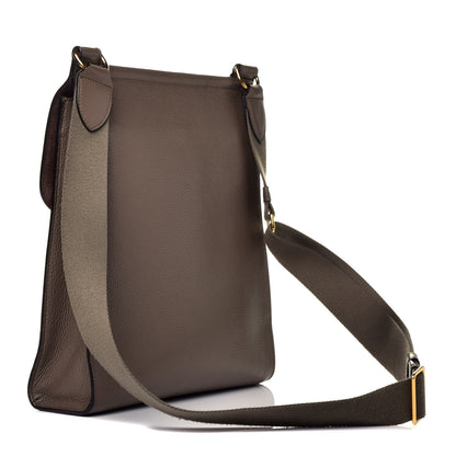 Mulberry Grain Calfskin New Antony Messenger Crossbody Earth Grey 3 of 9