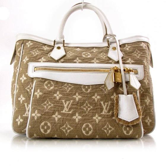 Monogram Sabbia Cabas MM White