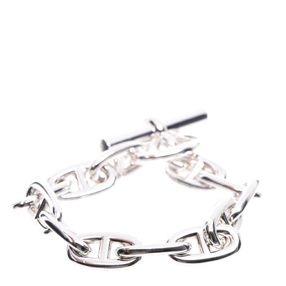 Hermes Sterling Silver MM Chaine d'Ancre Bracelet 1 of 5