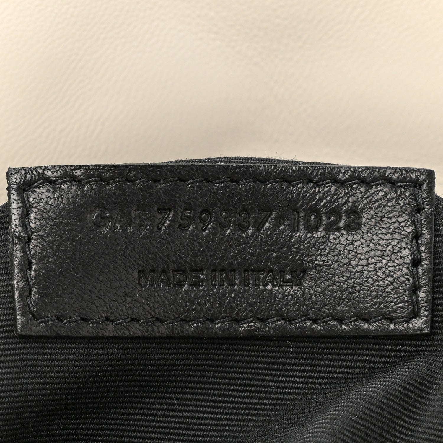 Saint Laurent Lambskin Quilted Toy Loulou Puffer Monogram Chain Satchel Blanc Vintage 7 of 9