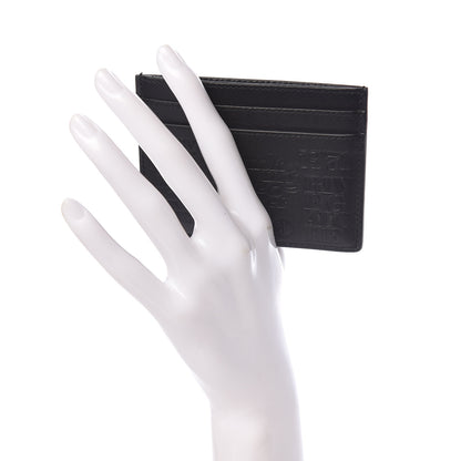 Saint Laurent Calfskin 1971 All Over Card Case Black 2 of 7