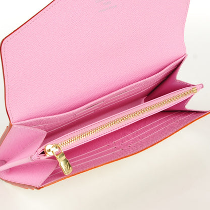 Louis Vuitton Monogram Multicolor Sarah Wallet NM White Litchi 5 of 7