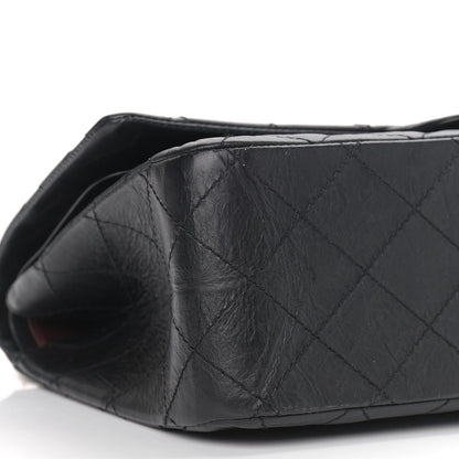 Chanel Aged Calfskin Quilted 2.55 Reissue 227 Flap Black 11 of 12