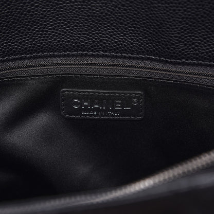 Chanel Caviar Quilted Grand Shopping Tote GST Black 6 of 8