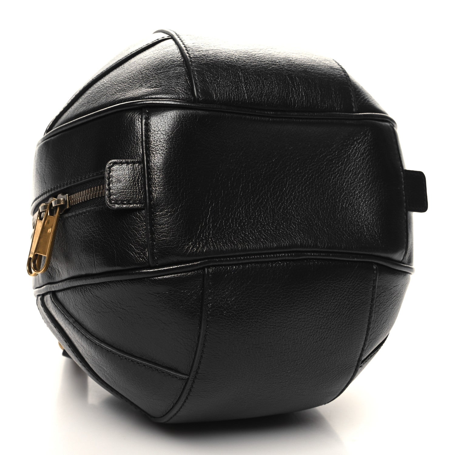 Gucci Piuma Lux Energy Tifosa Basketball Shaped Shoulder Bag Black 4 of 10