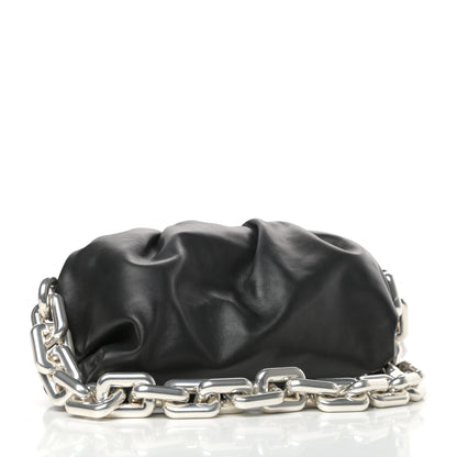 Bottega Veneta Calfskin The Pouch Chain Black 3 of 10