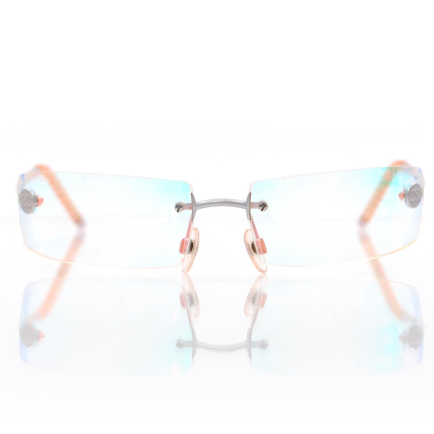 Chanel Frameless CC Logo Sunglasses 2 of 7