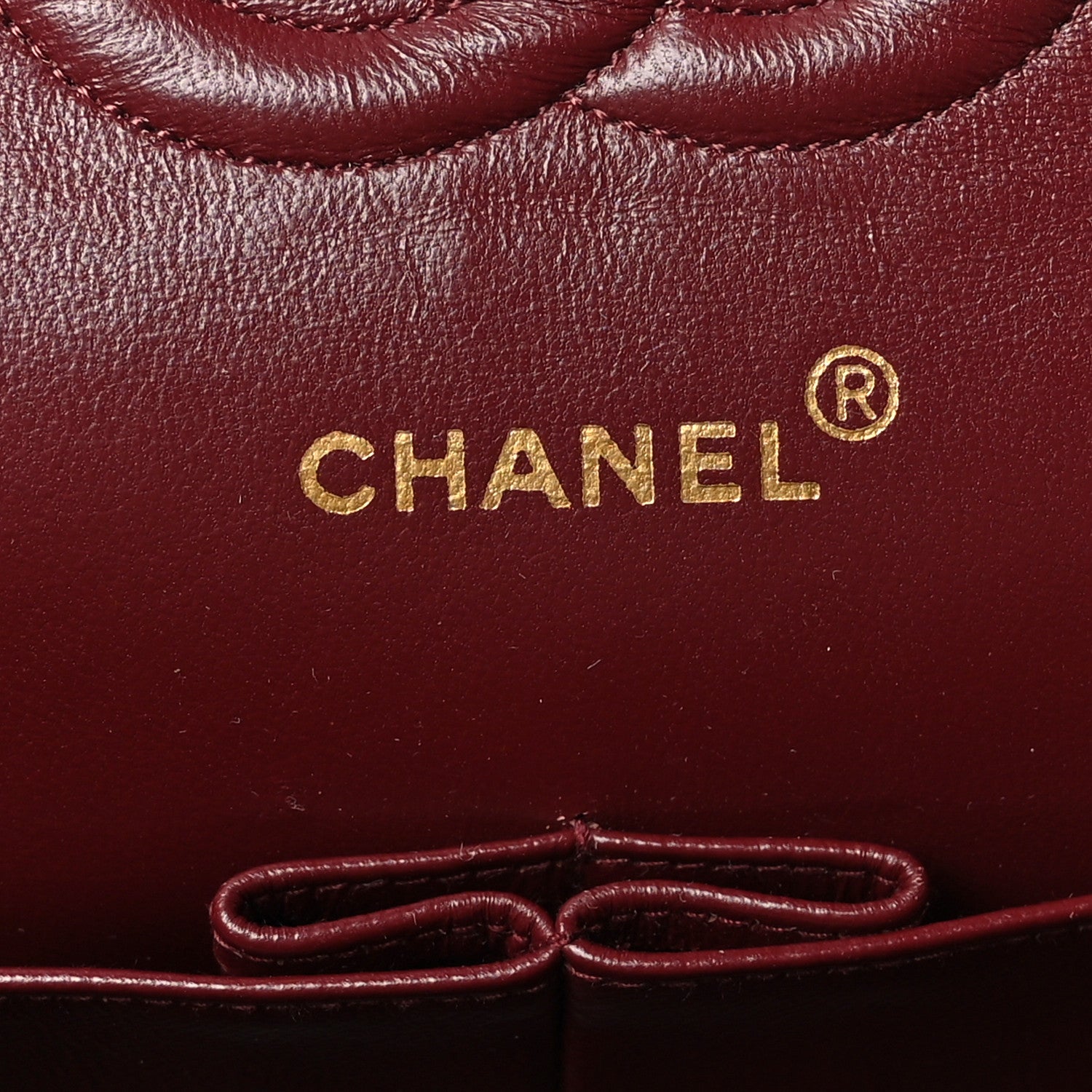 Chanel Lambskin Quilted Medium Double Flap Black 7 of 9