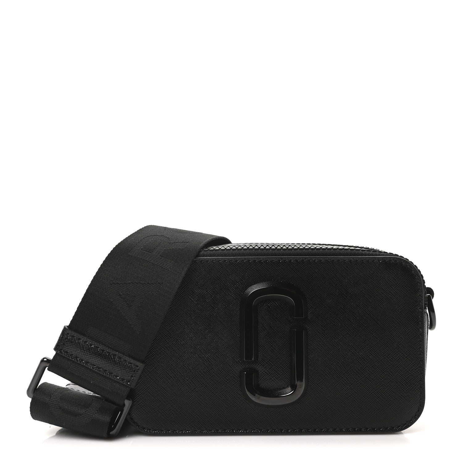 Marc Jacobs Saffiano Snapshot Camera Bag Black 1 of 9