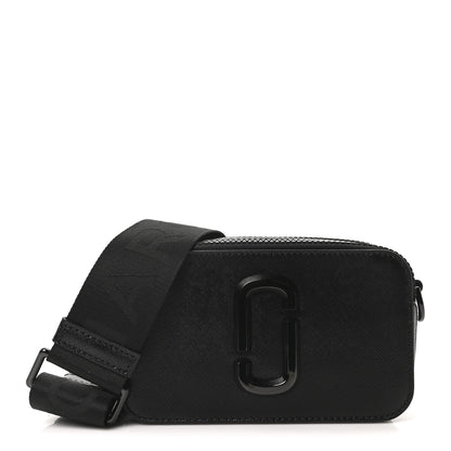 Marc Jacobs Saffiano Snapshot Camera Bag Black 1 of 9