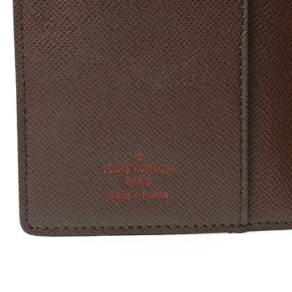 Louis Vuitton Damier Ebene Small Ring Agenda Cover 5 of 7