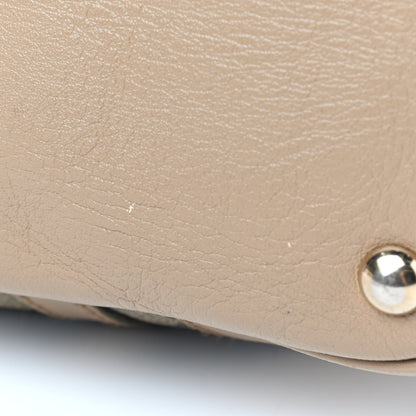 Gucci GG Supreme Monogram Small Nice Top Handle Dome Bag Beige 9 of 12