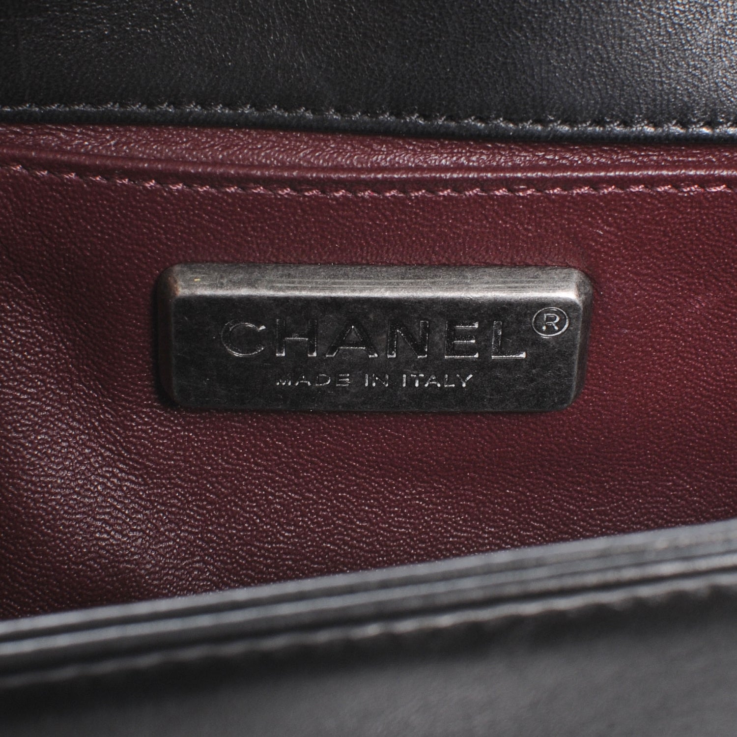 Chanel Goat Hair Medium Celtic Boy Flap Black 5 of 7