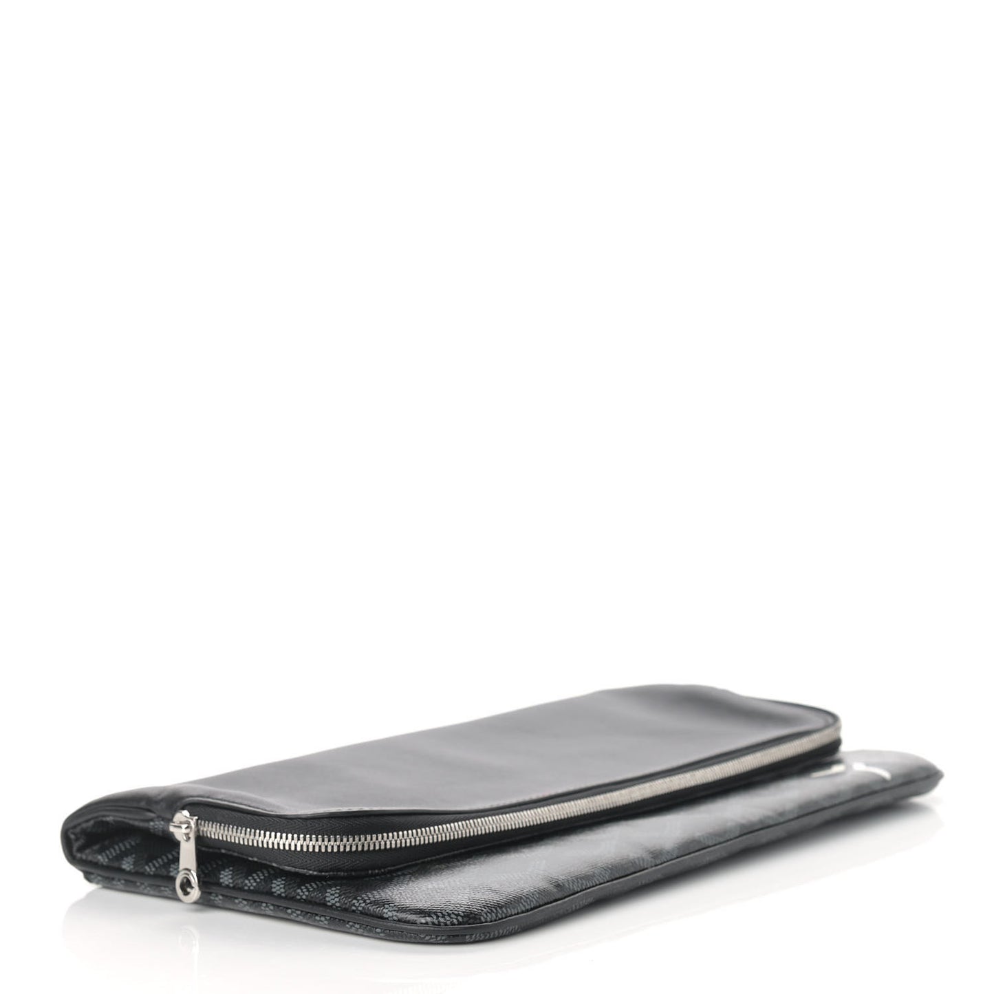 Goyardine Sainte Marie Soft Clutch Black