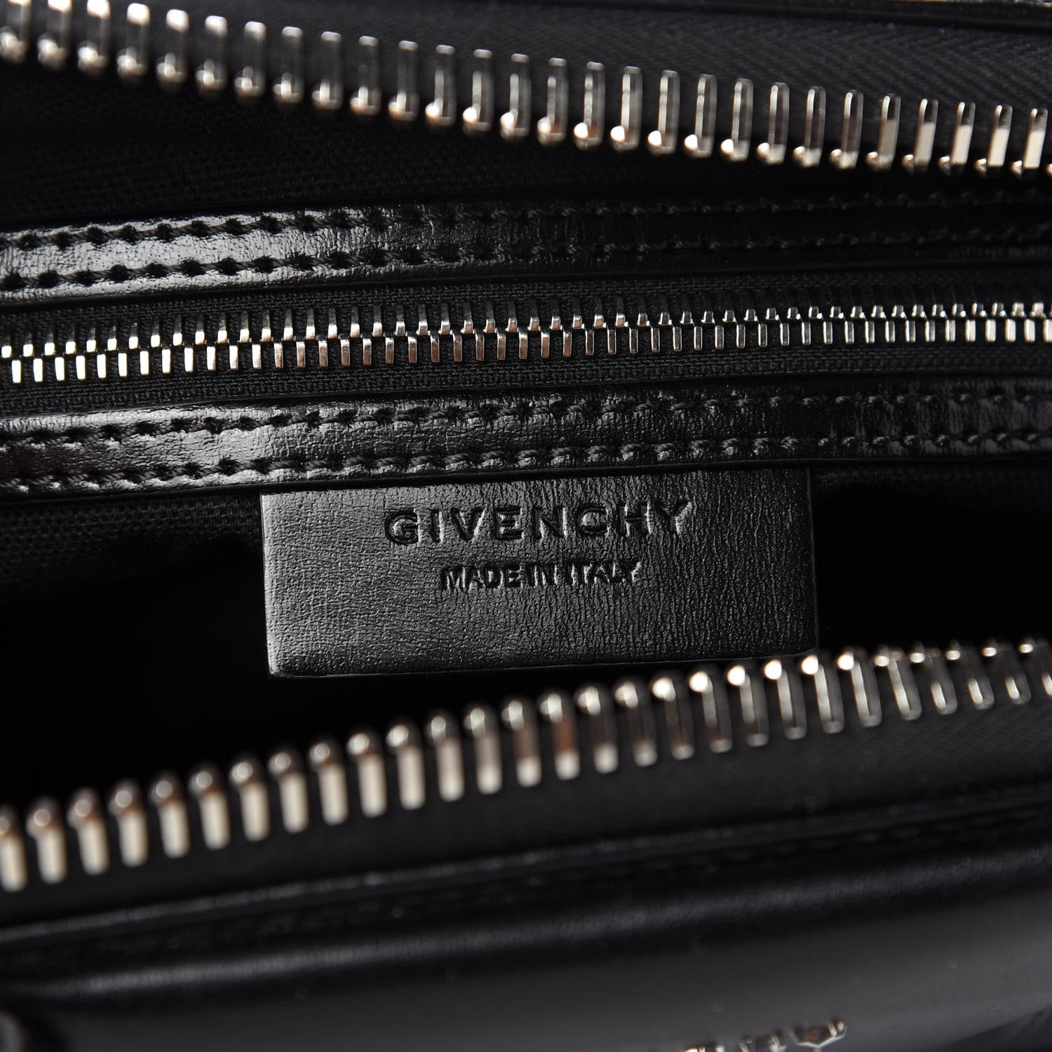 Givenchy Shiny Lord Calfskin Small Antigona Black 8 of 11