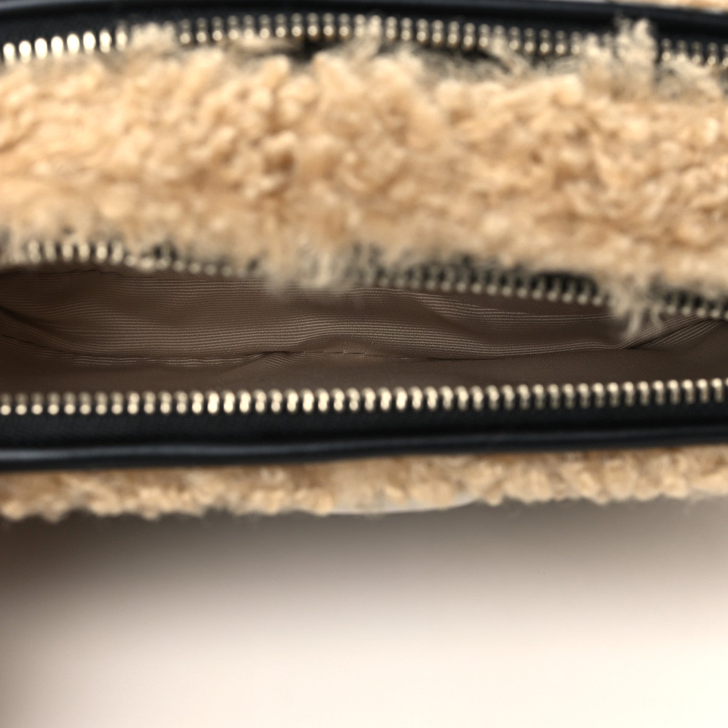 Marc Jacobs Shearling Snapshot The Teddy Camera Bag Beige 5 of 7