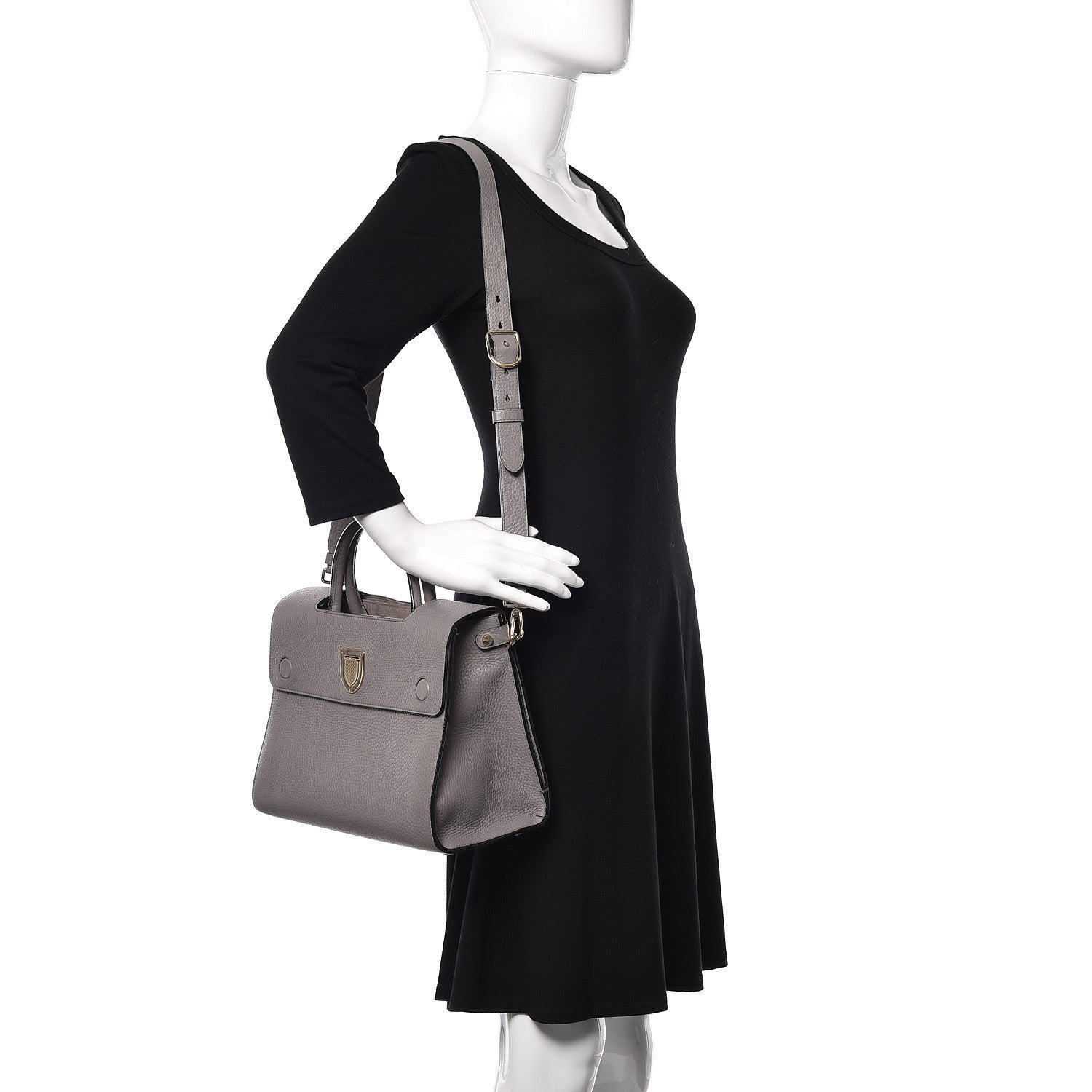 Christian Dior Bullcalf Medium Diorever Flap 2 of 23