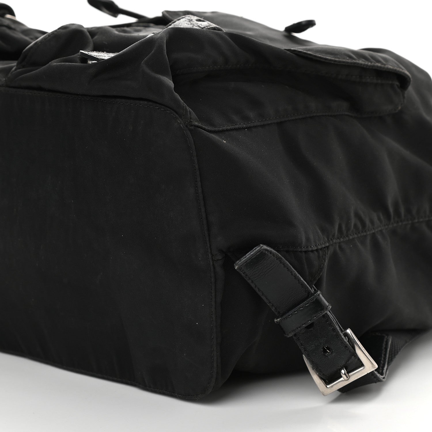 Prada Tessuto Nylon Vela Small Backpack Black 9 of 11