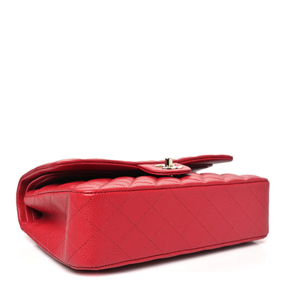 Chanel Caviar Quilted Medium Double Flap Red 4 of 12