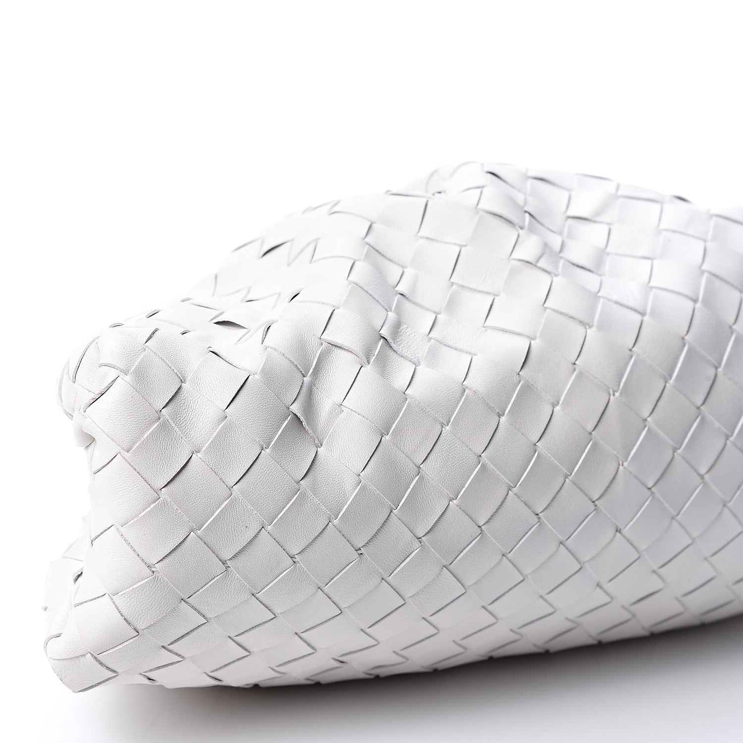 Bottega Veneta Nappa Maxi Intreccio The Pouch Oversized Clutch Plaster 7 of 8