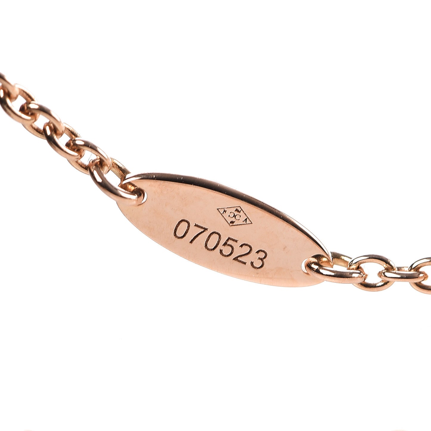 18K Rose Gold Diamond Black Onyx Rose Des Vents Bracelet