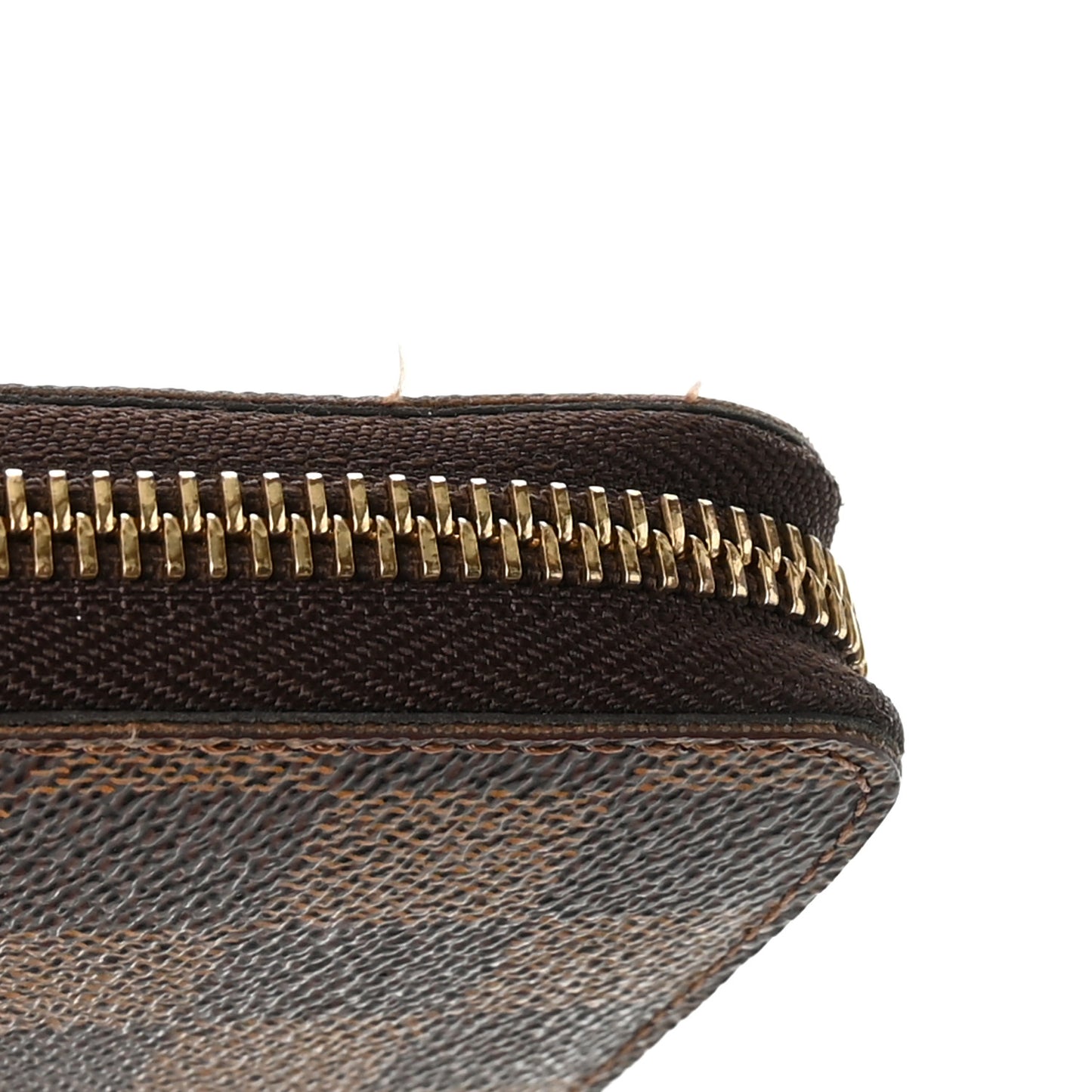 Damier Ebene Clemence Wallet Cherry