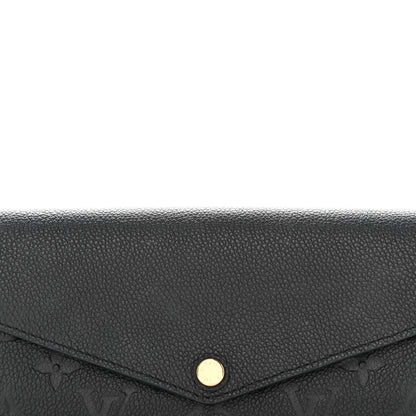 Louis Vuitton Empreinte Sarah Wallet NM Black 12 of 12