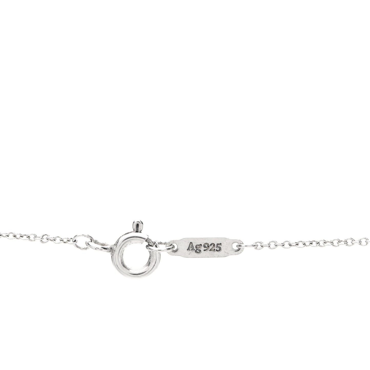 Sterling Silver Diamond Envelope Pendant Necklace