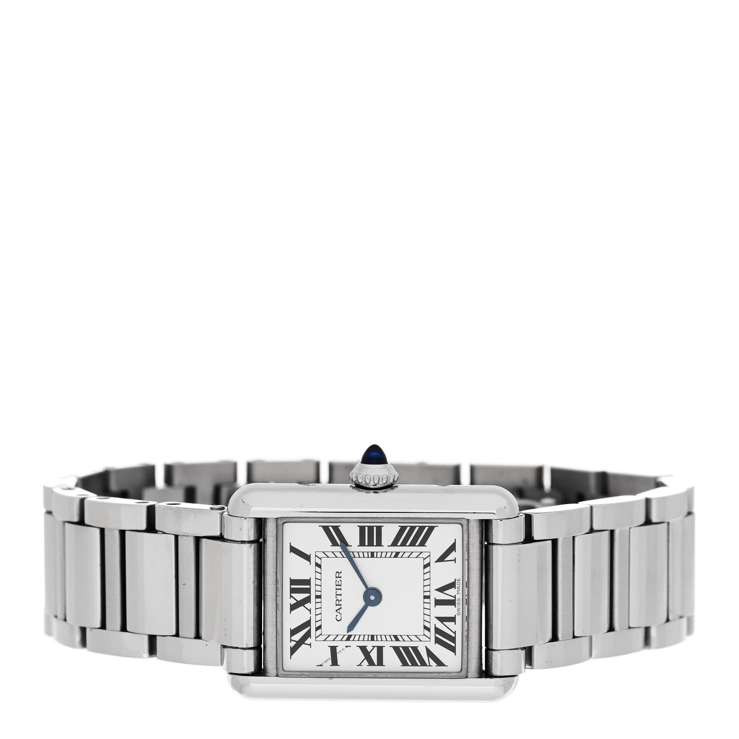 Cartier Stainless Steel 22mm Tank Must Quartz Watch 2 of 5