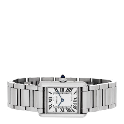 Cartier Stainless Steel 22mm Tank Must Quartz Watch 2 of 5