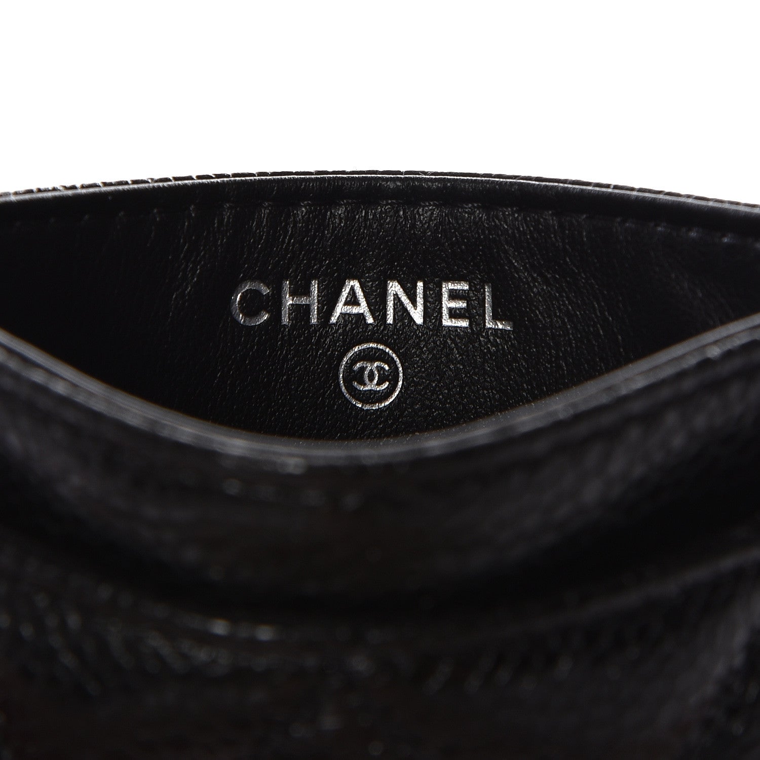 Chanel Caviar Quilted Incognito Card Holder Black 7 of 10