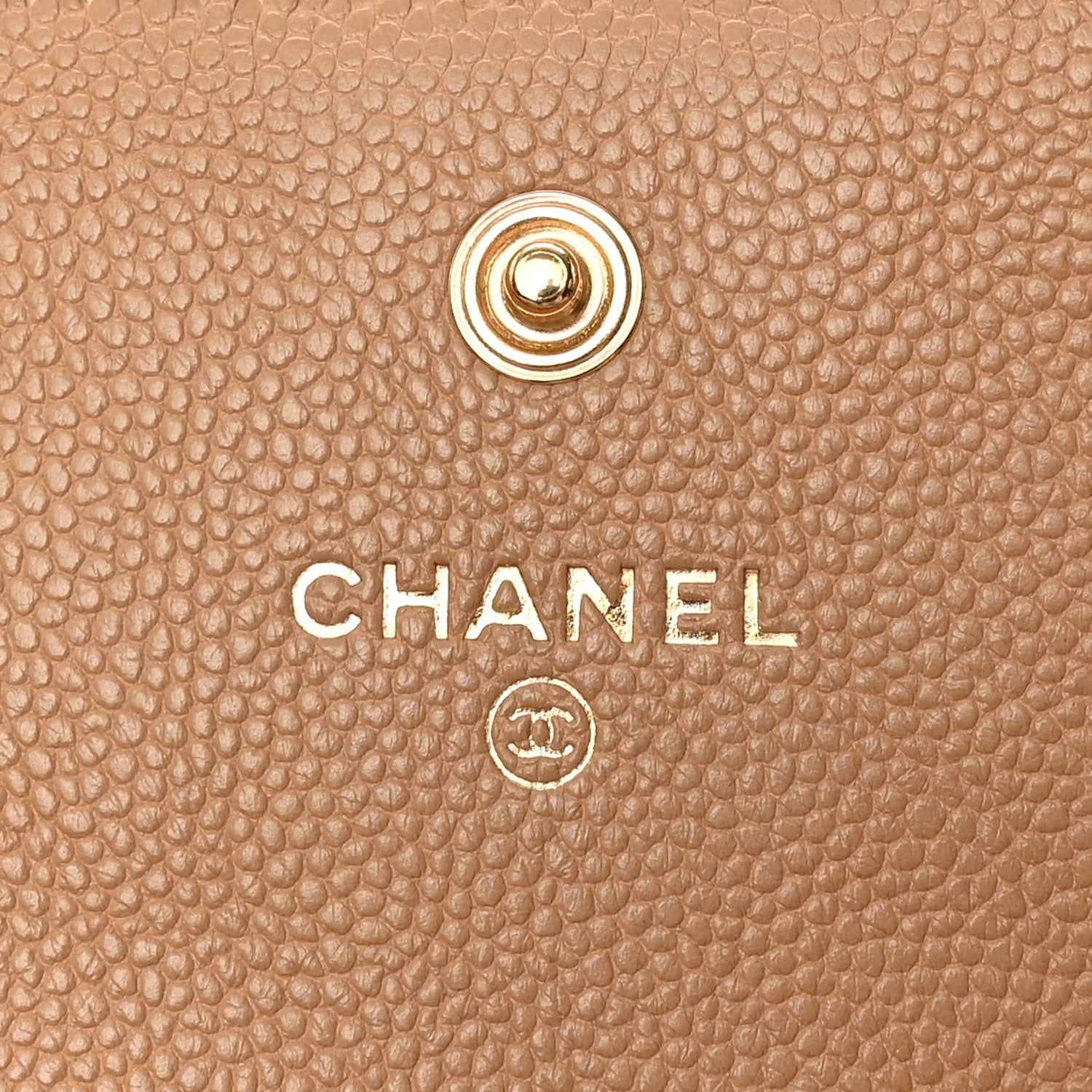 Chanel Caviar Quilted Large Boy Gusset Flap Wallet Beige 6 of 12