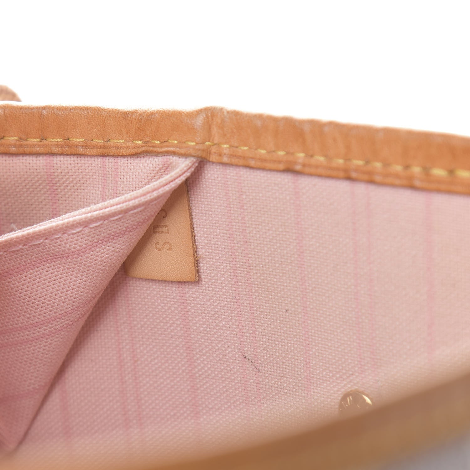 Louis Vuitton Damier Azur Neo Neverfull MM Rose Ballerine 8 of 24