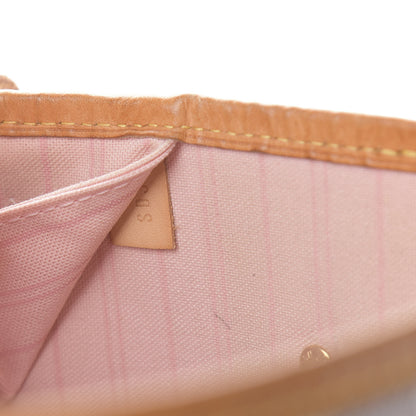 Louis Vuitton Damier Azur Neo Neverfull MM Rose Ballerine 8 of 24