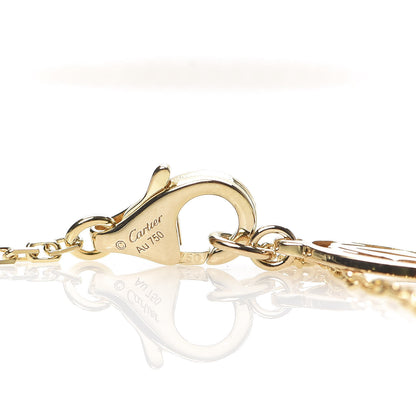 Cartier 18K Yellow Gold Diamond SM D'Amour Pendant Necklace 4 of 7