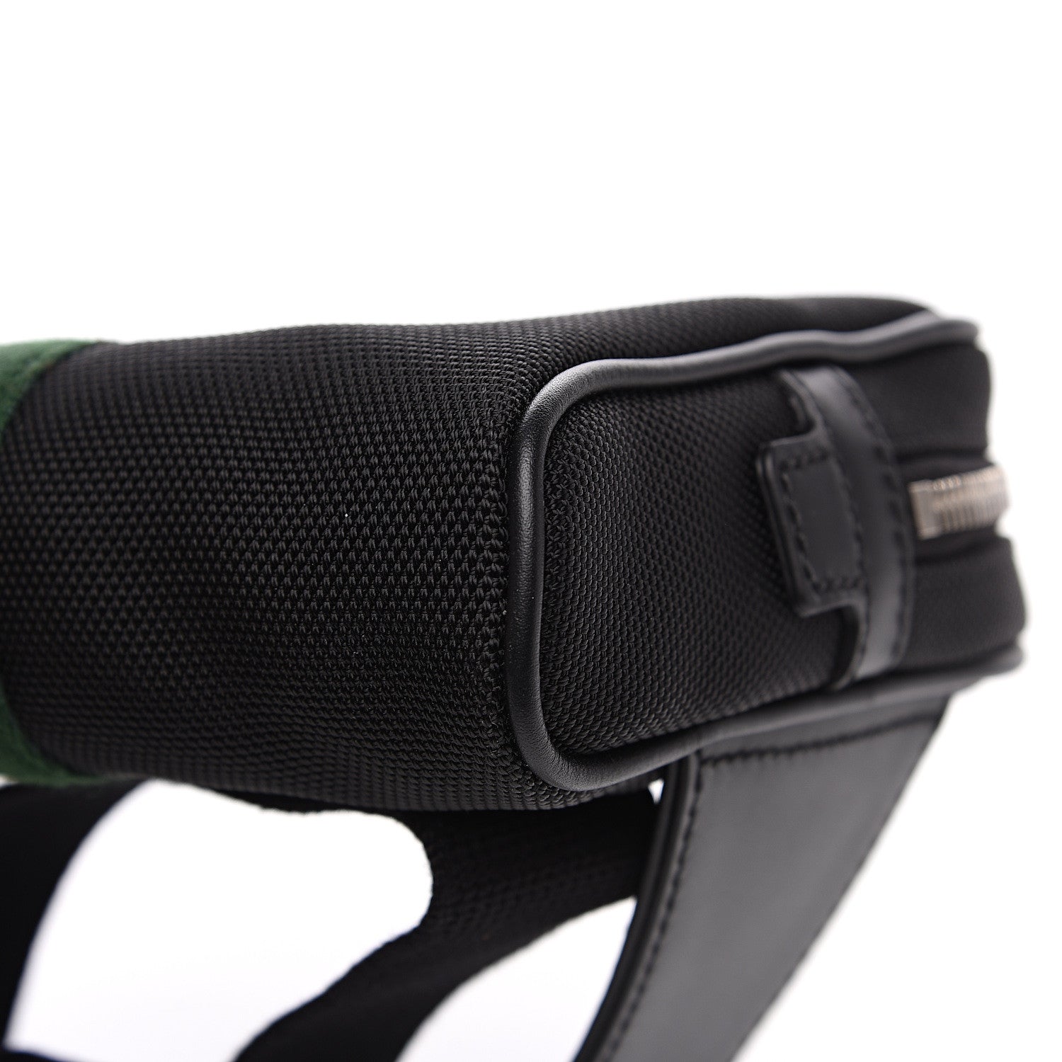 Gucci Canvas Web Slim Belt Bag Black 8 of 9