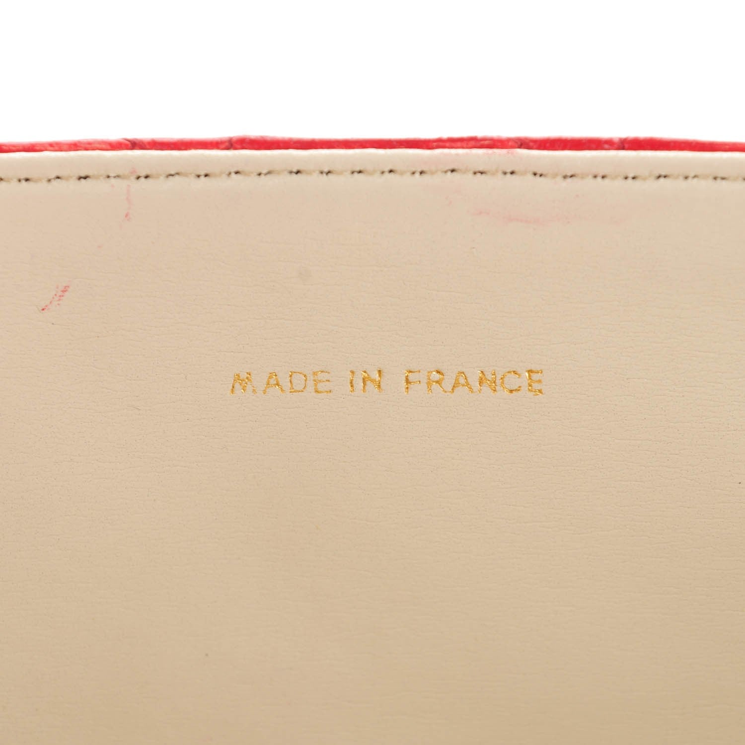Chanel Lambskin Quilted Shoulder Flap Red 7 of 7