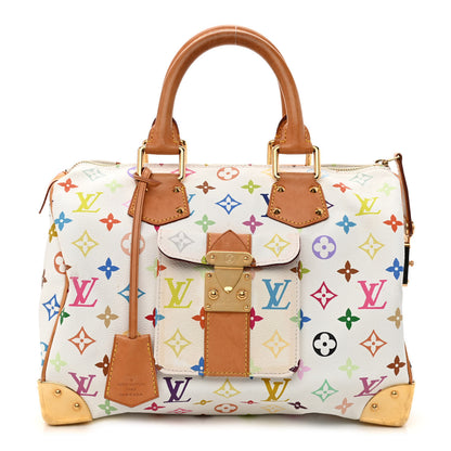 Louis Vuitton Monogram Multicolor Speedy 30 White 1 of 11