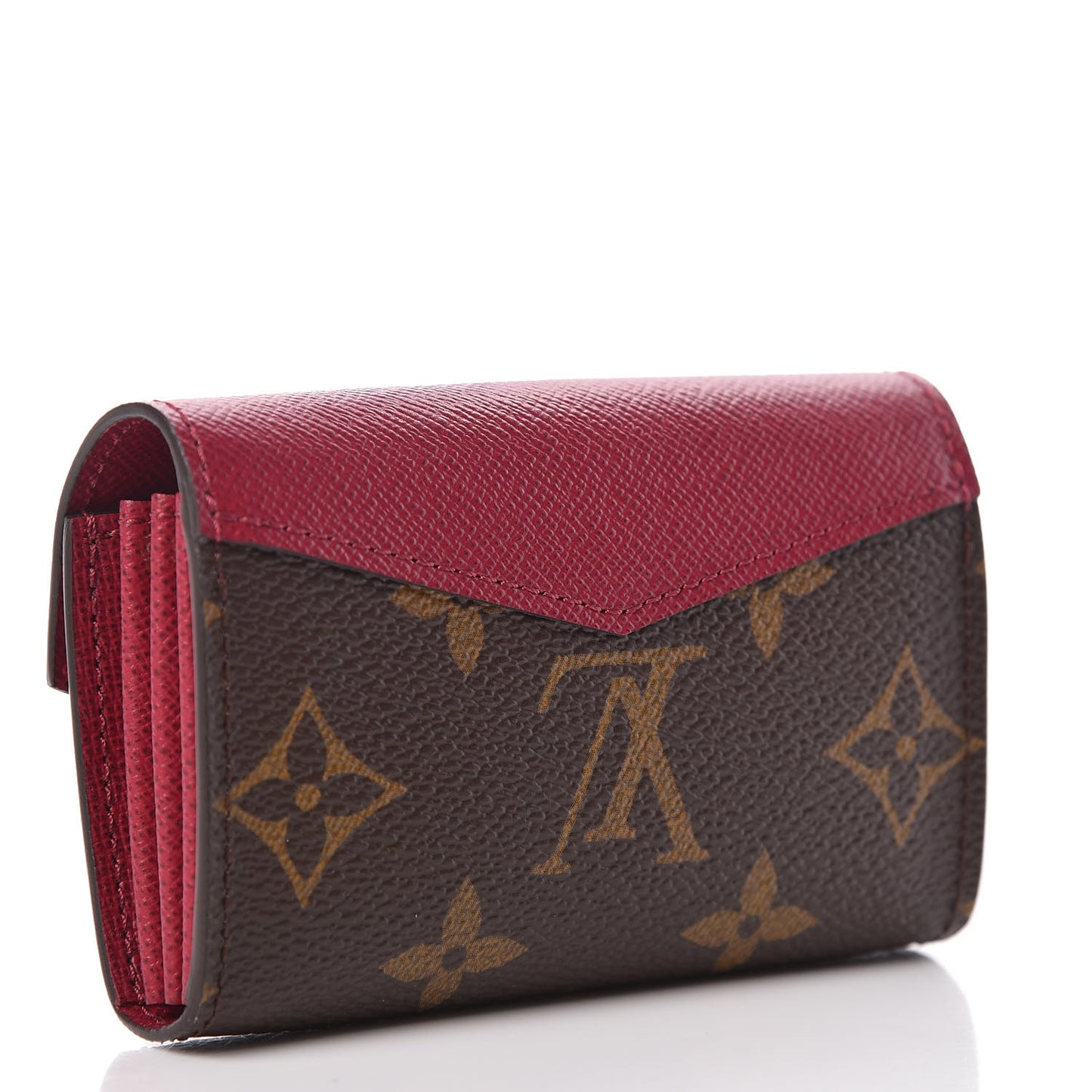 Monogram Sarah Multicartes Fuchsia