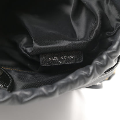 Burberry Patent Grained Calfskin Little Crush Black 7 of 13