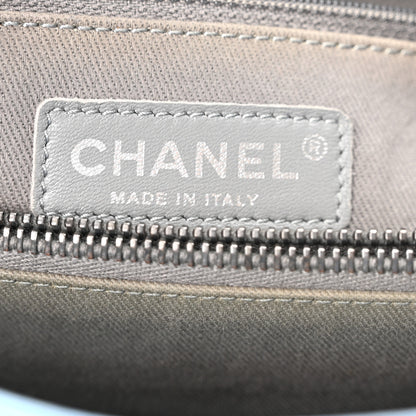 Chanel Calfskin Medium Stitch It Tote Blue 6 of 10