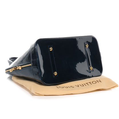 Louis Vuitton Vernis Alma GM Blue Nuit 4 of 7